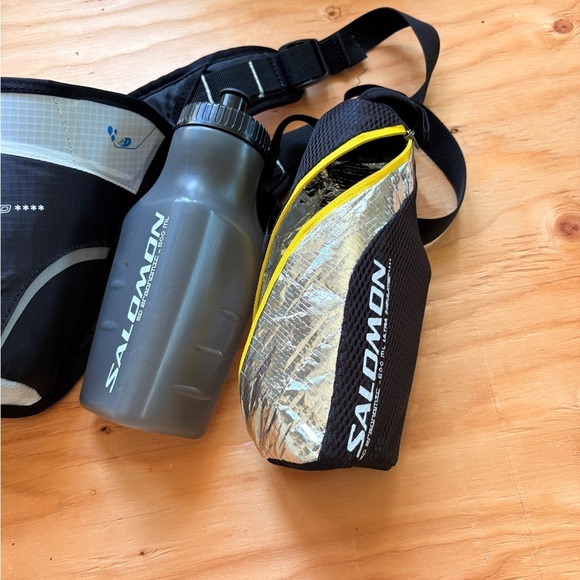 Salomon Ultra Insulated Belt Waist waterbottle pack pouch running hiking skiing - Picture 6 of 6